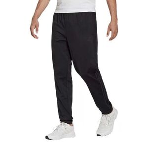 Adidas Men's Essentials Warm-Up Tapered 3-Stripes Track Pants Size S